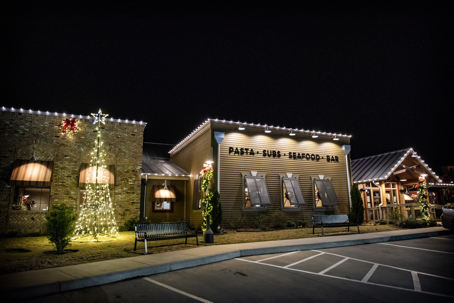 Ignite Christmas Lighting Commercial Space Tree Lights